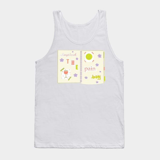 Funny scrapbook crafting quote, scrapbooking lovers Tank Top by Inspired Spaces